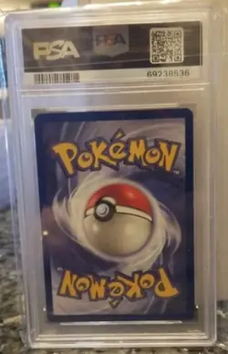 2000 Pokemon Rocket 1st Edition Dark Rapidash PSA 8 - Image 2