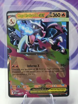 Mega Charizard X EX 029 Pokemon Mega Evolution Promo Holo NM - Image 1