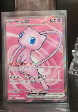Pokemon 151 Mew Ex Full Art 193/165 Full Art Scarlet Violet ULTRA RARE EXCELLENT - Image 3