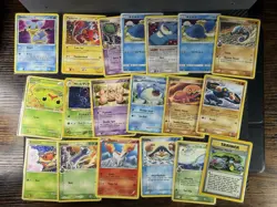 Pokemon Mid Era Vintage Komiya Art Lot Mixed Conditions - Image 1