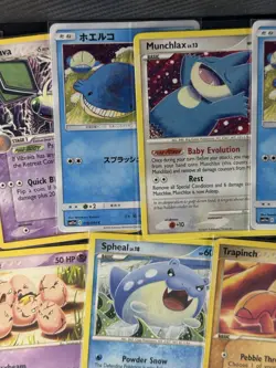 Pokemon Mid Era Vintage Komiya Art Lot Mixed Conditions - Image 4