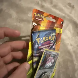 POKEMON XY ANCIENT ORIGINS BLISTER BOOSTER PACK NEW Blissey & Fearow COSMOS FOIL - Image 2