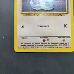 Dratini 26/102 - Portuguese Base Set - Vintage Pokemon TCG - MP - Image 2