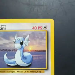 Dratini 26/102 - Portuguese Base Set - Vintage Pokemon TCG - MP - Image 4