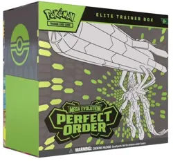 Pokemon TCG Mega Evolution Perfect Order ETB PRESALE - Image 1