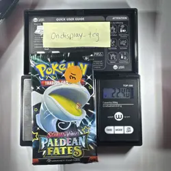 22.40g Paldean Fates Booster Pack Pokemon TCG New Sealed - Image 1