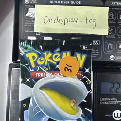 22.40g Paldean Fates Booster Pack Pokemon TCG New Sealed - Image 3