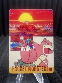 Pokemon Vintage Pocket Monsters Vending HOLO Prism Sticker Bandai 1999 Nintendo - Image 1