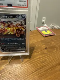 2023 Pokemon PSA 10 SV4a Japanese Charizard ex Shiny Treasure #115/190 Gem Mt - Image 5