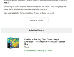 POKEMON MEGA EVOLUTION ASCENDED HEROES ETB ELITE TRAINER BOX PRE SALE. SEALED - Image 2
