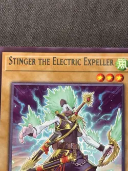 YuGiOh! Stinger The Electric Expeller MZMU-EN047 Name Shift Error Misprint X2 - Image 3