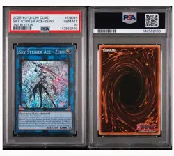2025 YU-GI-OH! DUAD SKY STRIKER ACE=ZERO 1ST EDITION#EN049GEM MT10 - Image 3