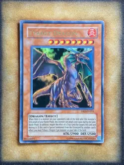 Yugioh Tyrant Dragon DB2-EN151 Ultra Rare MP - Image 1