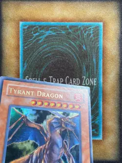 Yugioh Tyrant Dragon DB2-EN151 Ultra Rare MP - Image 2