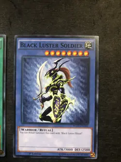 Yu-Gi-Oh Black Luster Soldier + Ritual YGLD-ENA01 / YGLD-ENA36 NM NEW - Image 2
