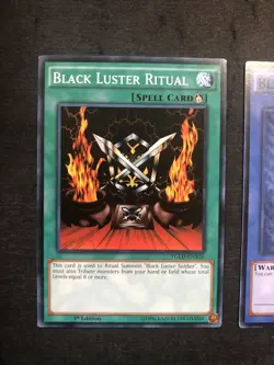 Yu-Gi-Oh Black Luster Soldier + Ritual YGLD-ENA01 / YGLD-ENA36 NM NEW - Image 3