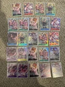 One Piece TCG- EB03 Heroines SR Lot- 24 Total - Image 1