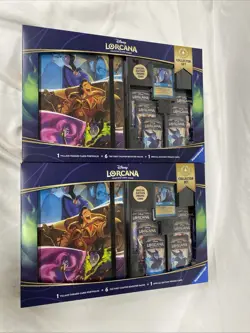 Lot Of 2 Disney Lorcana First Chapter Collector Set Costco Bundle Box Sealed NIB - Image 2