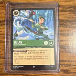 Disney Lorcana Mulan - Resourceful Recruit Character Winterspell 69/204 Regular - Image 1