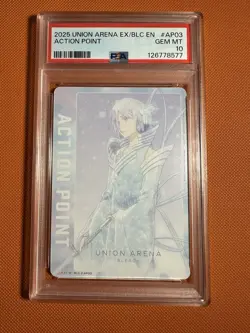 2025 Union Arena Bleach Rukia Non-Holol Action Point PSA 10 English - Image 1