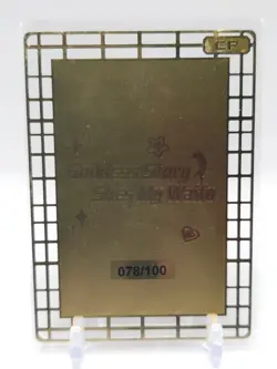 Goddess Story - Gold Metal Anime Waifu Trading Card - 2B - NUMBERED 78/100 - Image 2