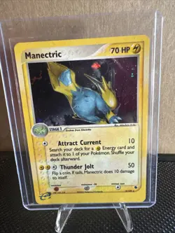 Pokemon Card - Manectric Ruby and Sapphire 9/109 Holo Rare - Image 1