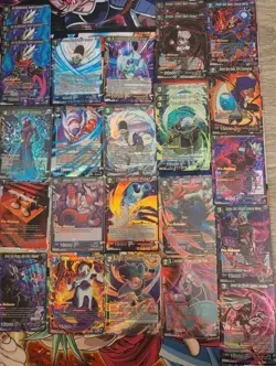 RARE Pre Release Gold Stamped (26 Foil Card Lot) Dragon Ball Super Masters CCG - Image 1