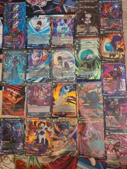 RARE Pre Release Gold Stamped (26 Foil Card Lot) Dragon Ball Super Masters CCG - Image 2