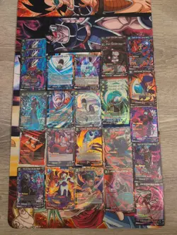 RARE Pre Release Gold Stamped (26 Foil Card Lot) Dragon Ball Super Masters CCG - Image 3