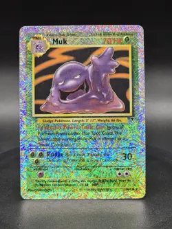 Pokemon TCG Muk 16/110 Legendary Collection Reverse Holo Rare Card NM - Image 1
