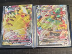 Pokemon TCG Sword & Shield Mixed Lot Jumbo Cards +Binder - Image 2