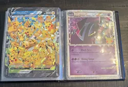 Pokemon TCG Sword & Shield Mixed Lot Jumbo Cards +Binder - Image 5