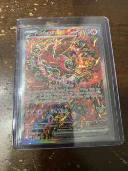 Pokemon Oricorio Ex MEP 024 Promo Card Mega Charizard X UPC Phantasmal Flames! - Image 1