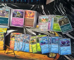 Pokemon Bulk Roughly 600--HOLO/REVERSE HOLO Cards Mega Phantasmal Destined Pris - Image 3