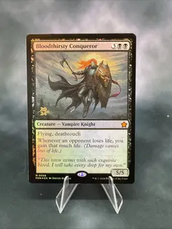 Bloodthirsty Conqueror Prerelease Cards Foil - Image 1