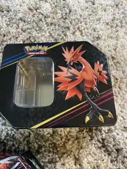 POKEMON LOT OF TRADING CARD GAME STORAGE CASE TIN METAL CASES Empty No Cards - Image 3