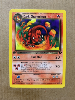 1st Edition Dark Charmeleon 32/82 Team Rocket - Uncommon Pokemon Card - NM/M - Image 1