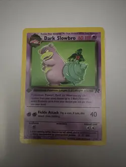 Pokemon Card Dark Slowbro 29/82 1st Edition Non Holo 1999-2000 Wizards NM-mint - Image 1