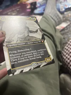 Magic: The Gathering Legendary Avatar Aang & Aang Master of Elements TLA Transf… - Image 3