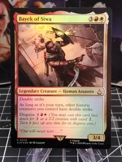 FOIL Bayek of Siwa - Foil R MTG Universes Beyond: Assassin's Creed M/NM, English - Image 1