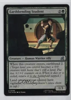 Earthbending Student Foil Magic Avatar The Last Airbender Eternal #0249 - Image 1