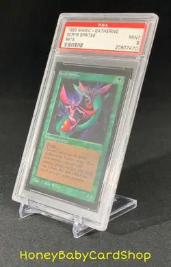 MTG Limited Edition Beta 1993 Scryb Sprites PSA 9 Mint Old School 93/94 - Image 3