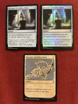 Decanter of Endless Water x3 One Foil, Baldur's Gate MTG - Image 1