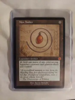 Mox Amber (Schematic) The Brothers' War: Retro Frame Artifacts Regular - Image 1