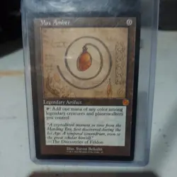 Mox Amber (Schematic) The Brothers' War: Retro Frame Artifacts Regular - Image 2