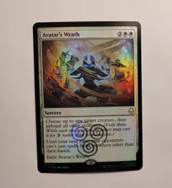 MTG Avatar's Wrath R #0012 Avatar: The Last Airbender Foil TLA Rare NM/M - Image 1