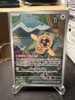 Fan Rotom 250/217 IR Ascended Heroes Evolution NM English Pokemon TCG - Image 1