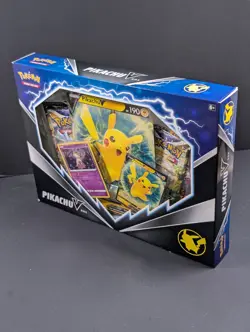 Pokemon TCG Sword & Shield Pikachu V ~ Factory Sealed ~ 4 Booster Packs - Image 2