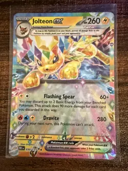Jolteon ex 030/131 Pokemon Card- Near Mint- Prismatic Evolutions - Image 1