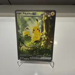 Pikachu EX 276/217 SIR Illustration Rare Pokemon Ascended Heroes NM - Pack Fresh - Image 1